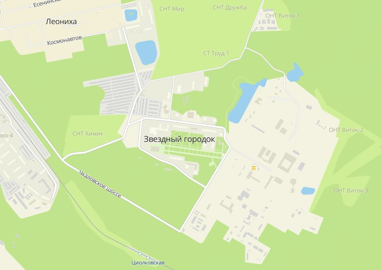 Провайдер Звездный городок