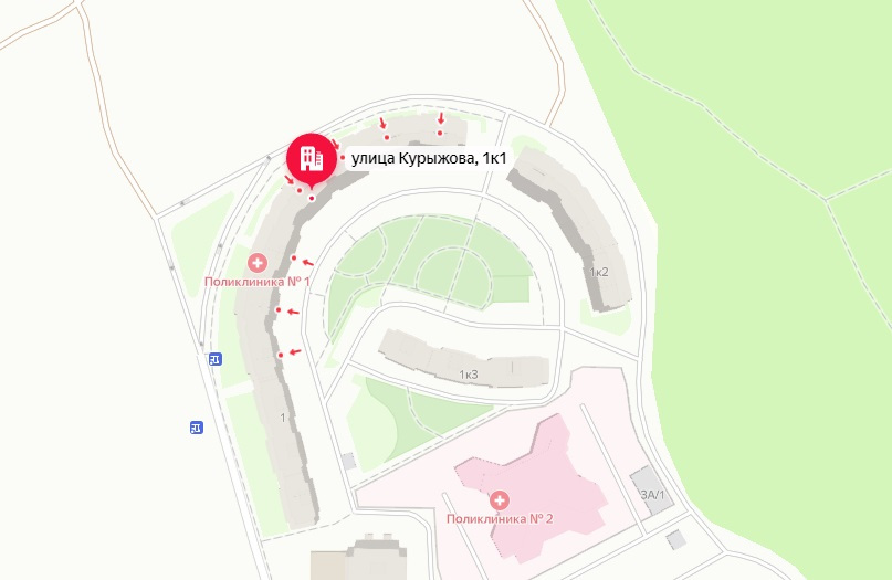 Провайдер Курыжова 1к1 интернет в Домодедово